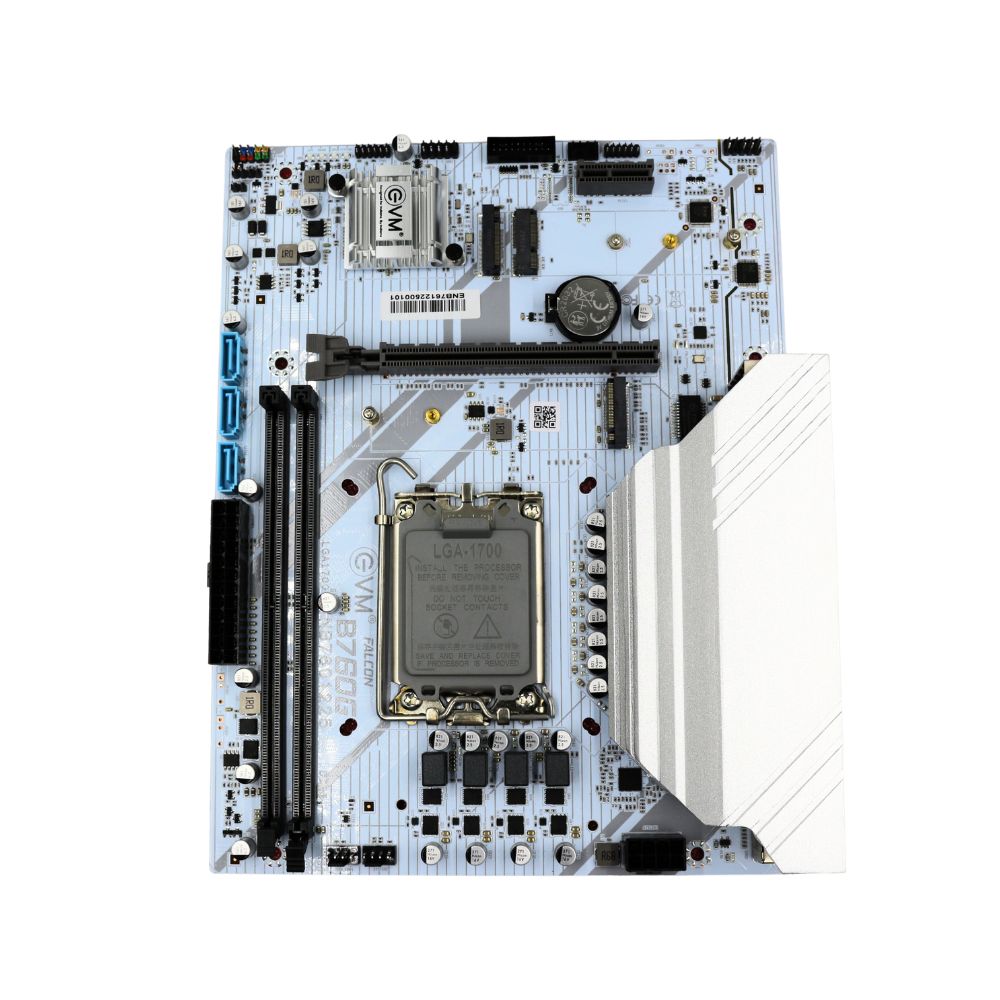 EVM Motherboard Falcon B760G DDR5 For INTEL 14th | 13th | 12th Gen WiFi view 2